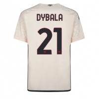 Echipament fotbal AS Roma Paulo Dybala #21 Tricou Deplasare 2023-24 maneca scurta